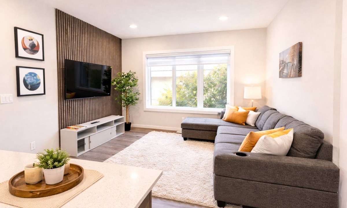 Leduc House | NorthEdge Suites Peaceful 3-bedroom townhome in charming Leduc neighborhood