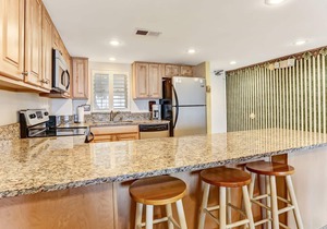 2nd Floor 2 Bed/2 Bath Beachfront condo sleeps 6. patio & pool. in Fernandina Beach