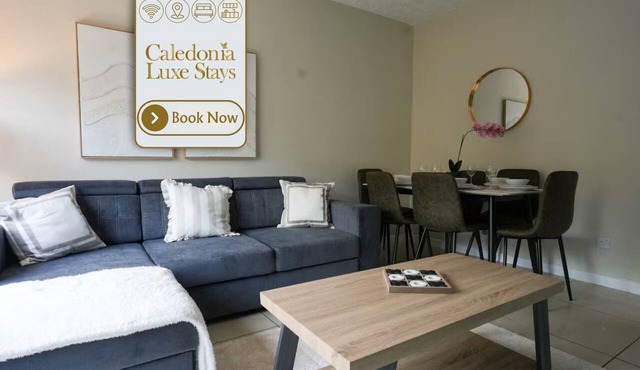 2BR Flat At Caledonia Luxe Stays Glasgow in Glasgow