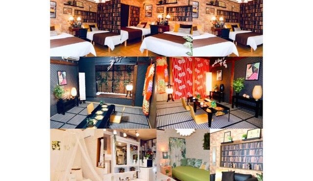 ( 5) 13 people can be accommodated in a private room! 4 bedrooms / 6 min to Kyocera Dome / 20 min to USJ / 5 min to Dotonbori / 2 min to Taisho Subway Station in Osaka