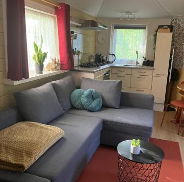 B en B Op Steendam, Tuinkamer onder de appelboom in Steendam