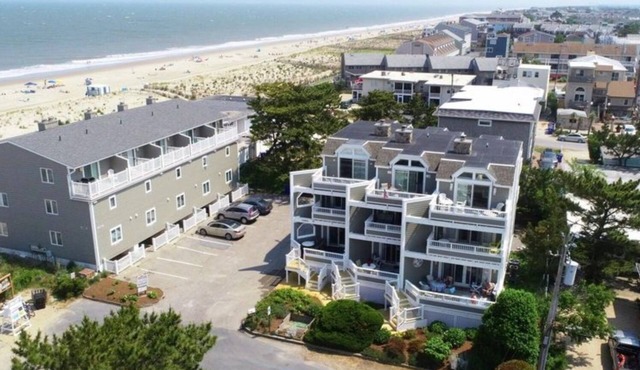 BEACH VIEWS FROM ALL 5 DECKS! HOT TUB! STEPS TO THE BEACH - 3 DAY RENTALS in Dewey Beach