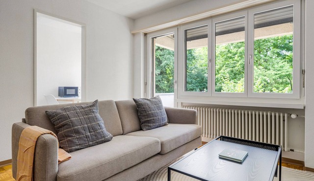 Blueground | Affoltern, balcony, nr Uetliberg in Zurich