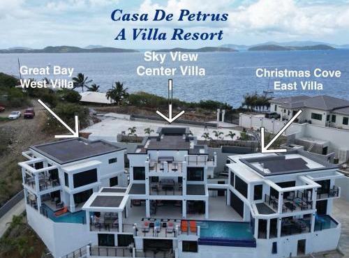 Casa De Petrus-All Three Villas in St. Thomas