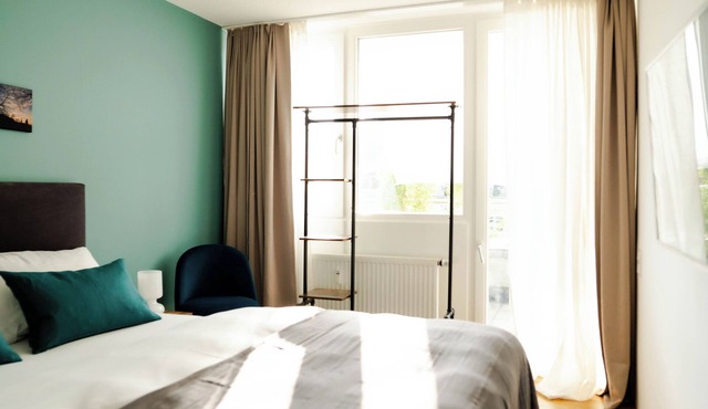 Centrally located flat with 2 roof terraces for 6 people near Oktoberfest in München