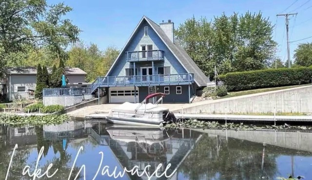 Channel Front A-frame Retreat in Syracuse