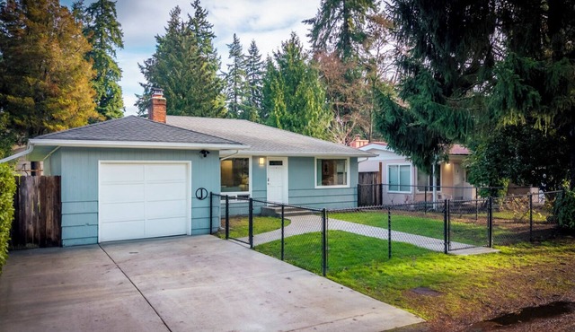Dog-Friendly Home with a Hot Tub and Amazing Backyard in Seattle