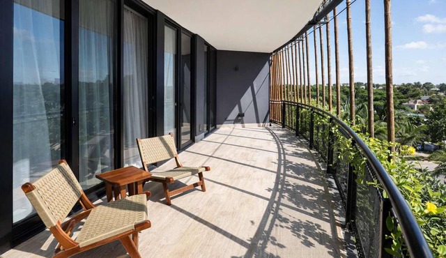 Eco-Luxury 3BR | Private Rooftop Pool, Cancun in Cancún