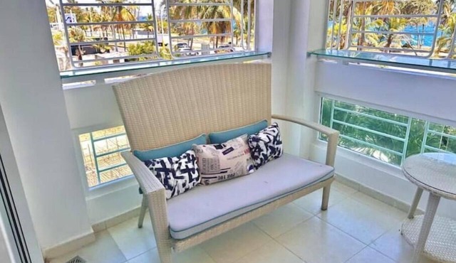 Elegant apartment with a view of the ocean in Santo Domingo Este