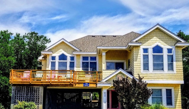 Flip Flops: Private Pool, Hot Tub, Soundside, Club Access with Tennis & Gym in Corolla