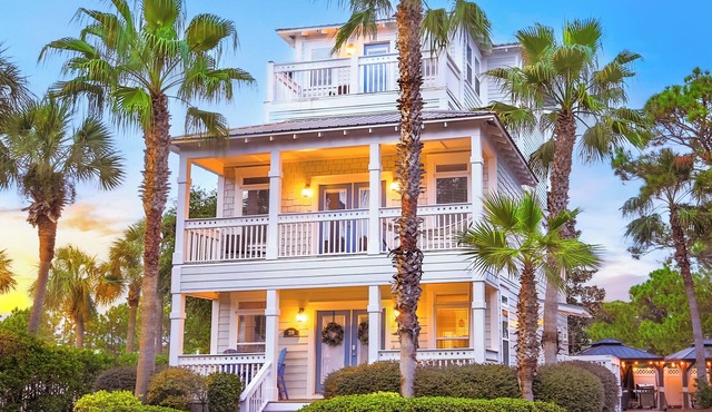 Golf Cart Included! Pvt Beach Access | Hot tub in Miramar Beach