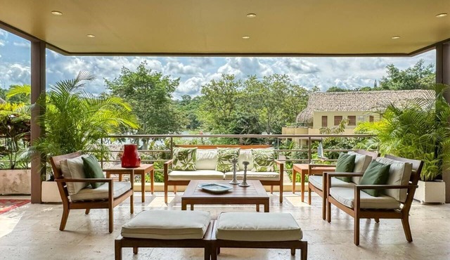 Lakeview Apartment | Private Heated Plunge Pool, Jacuzzi & Golf Near Bogotá in Anapoima