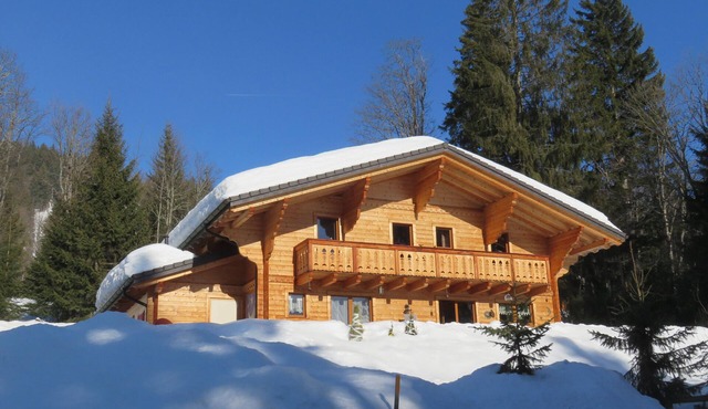 Large, sunny, peaceful chalet in the heart of nature in Les Diablerets, Switzerland. in Les Diablerets