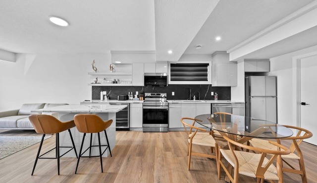 Modern home-style space close to airport. in Leduc County