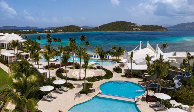 Secure Booking Beachfront Ritz 3 Bedroom Property Concierge Services Included in St Thomas