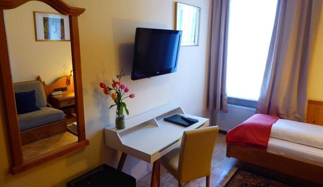 Single room with shower, toilet - Adlerhof, pension in Salzburg