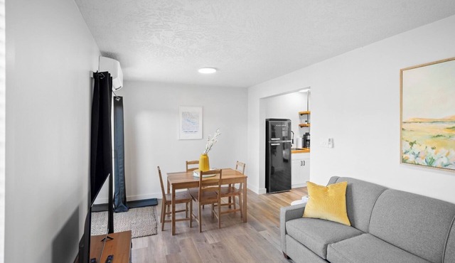 Stunning Riverside Suite | Kitchenette, Firepit in Lake Cowichan