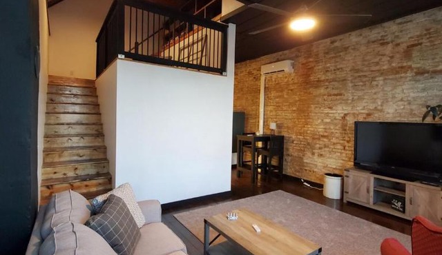 The Loft Sleeps 6 Includes Fully Equipped Kitchen, Washer, Dryer, Heat, and Air Conditioning in Vevay