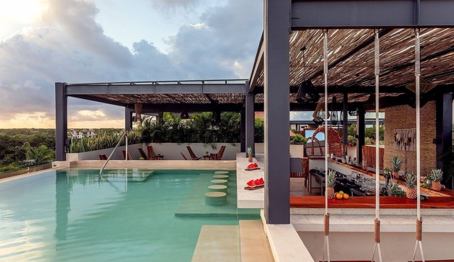 Two 1-BR 1 King | Bloom Tulum | w/Fully Equipped Kitchen + Pool in Tulum