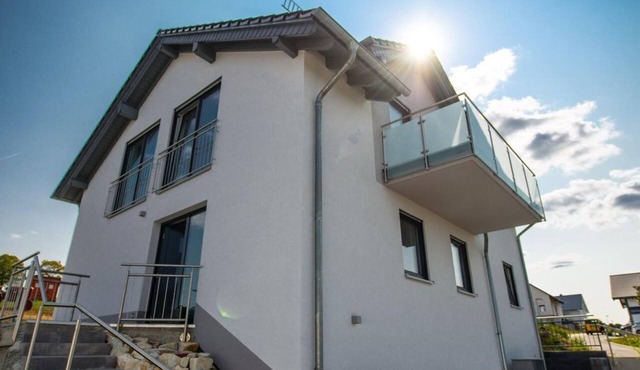 Vacation apartment upper floor - Holiday home Hunsrückblick in Hochstetten-Dhaun