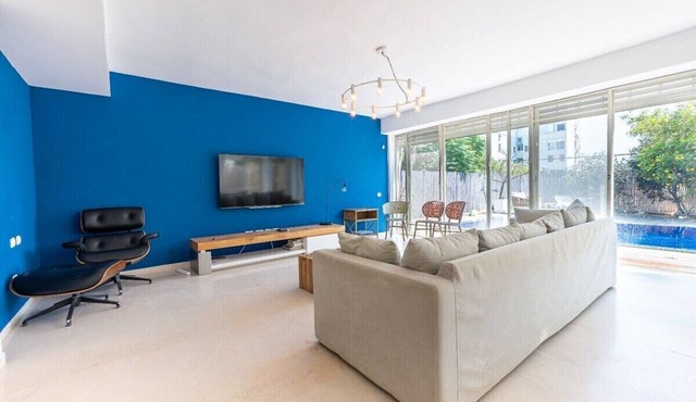 Villa 6br - Pool - Close Beach in Herzlya