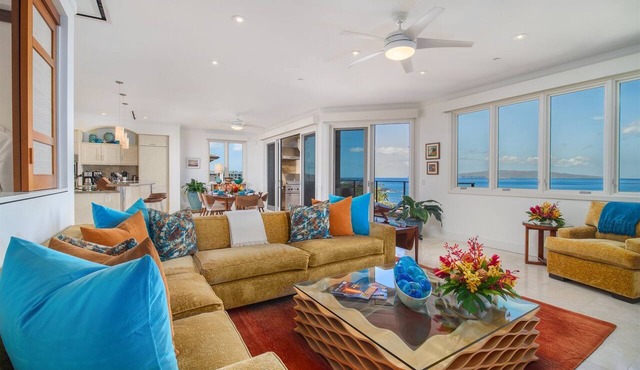 WAILEA'S SUPER CHIC - SUPER LUXE W/OCEAN VIEWS! EXPERIENCE WAILEA SEASHORE K507! in Wailea